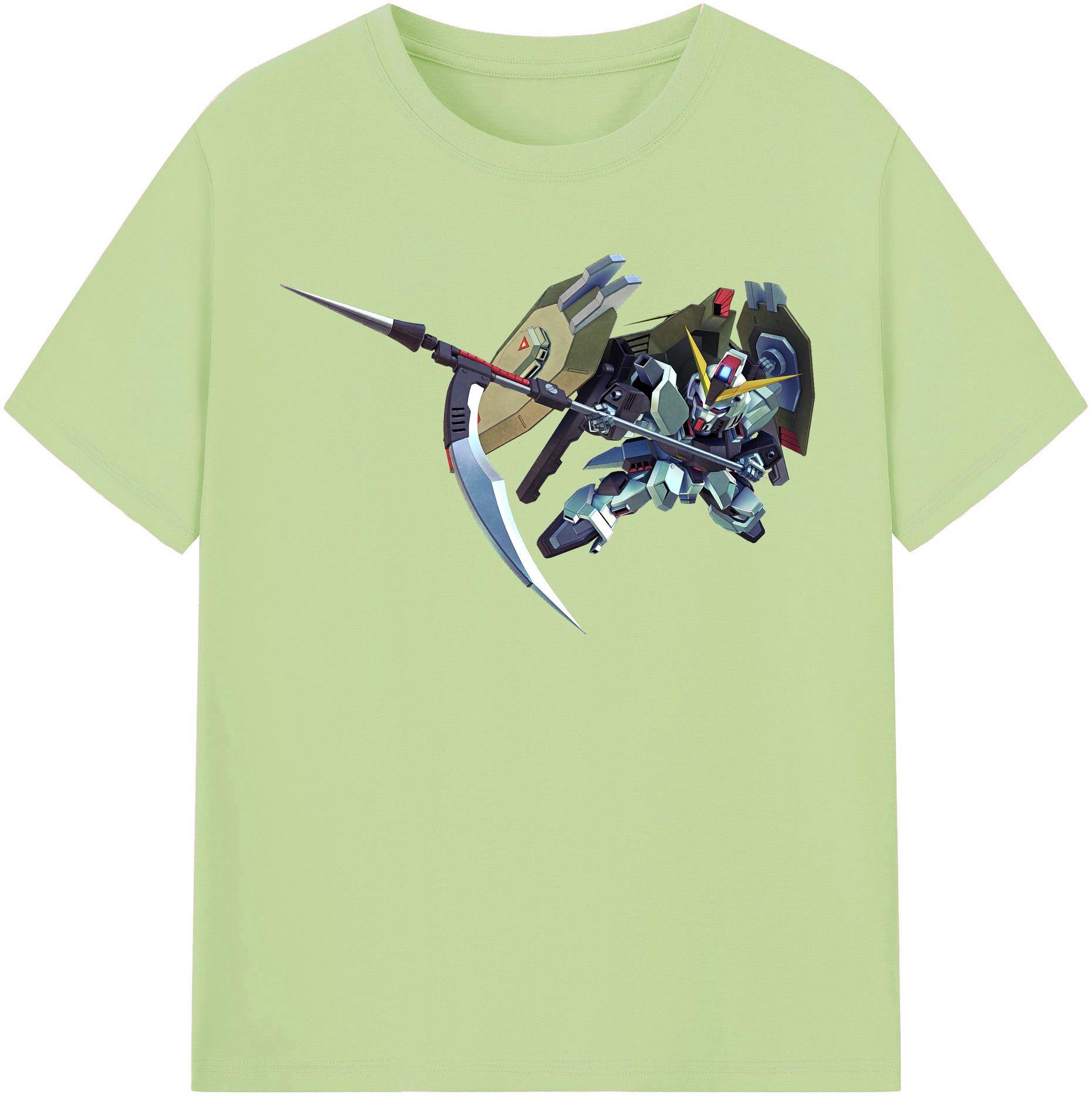 （画像用） 機動戦士ガンダム Mobile Suit Gundam 綿100％半袖Tシャツ（フロントプリント）
